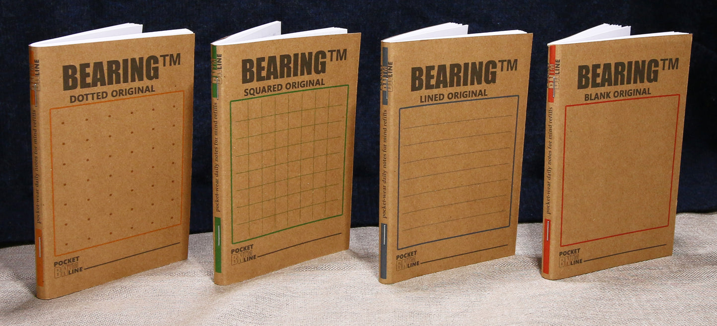 BLANK ORIGINAL. Bearing™ Original Notebook.