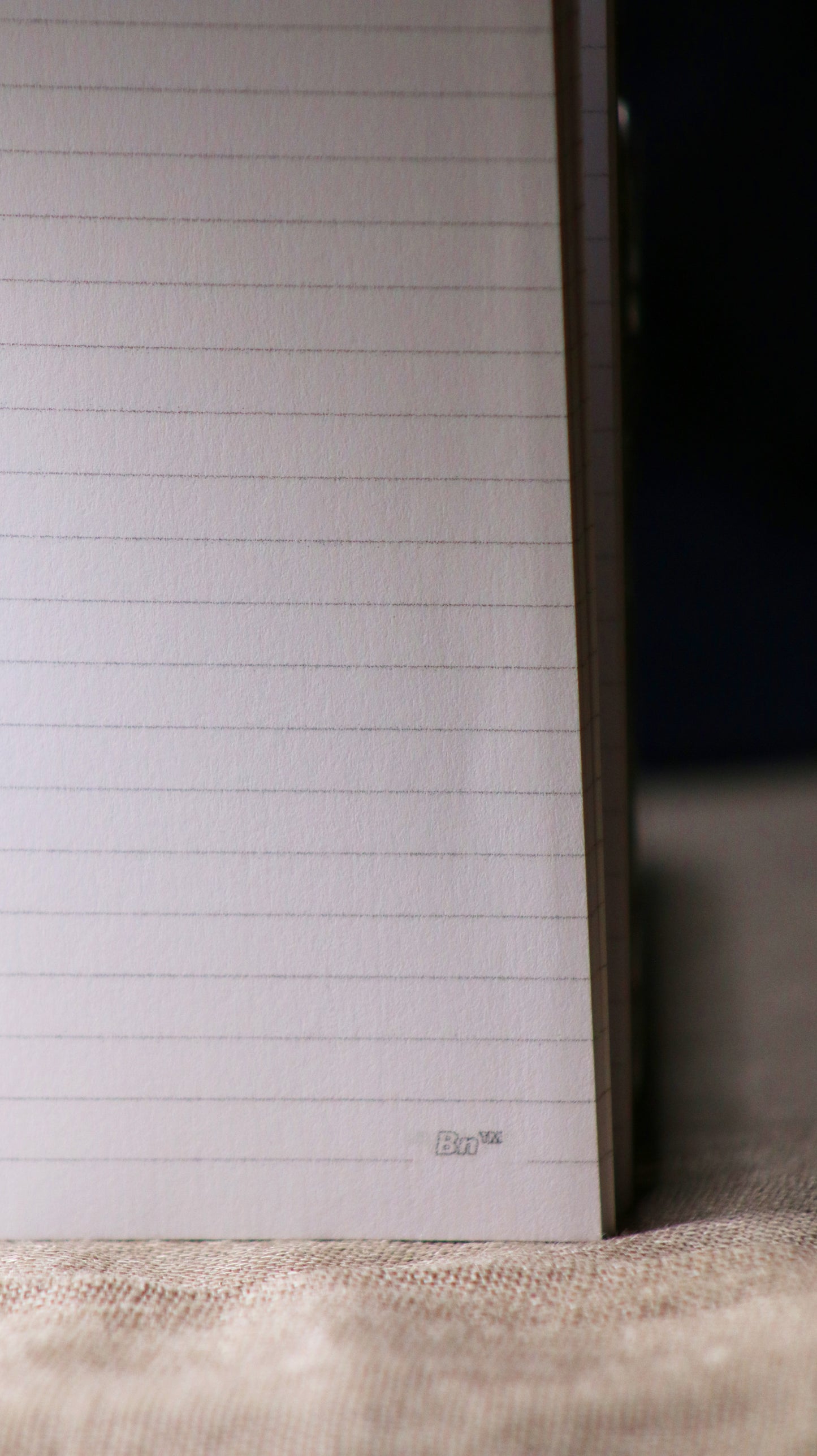 LINED ORIGINAL. Bearing™ Original Notebook.