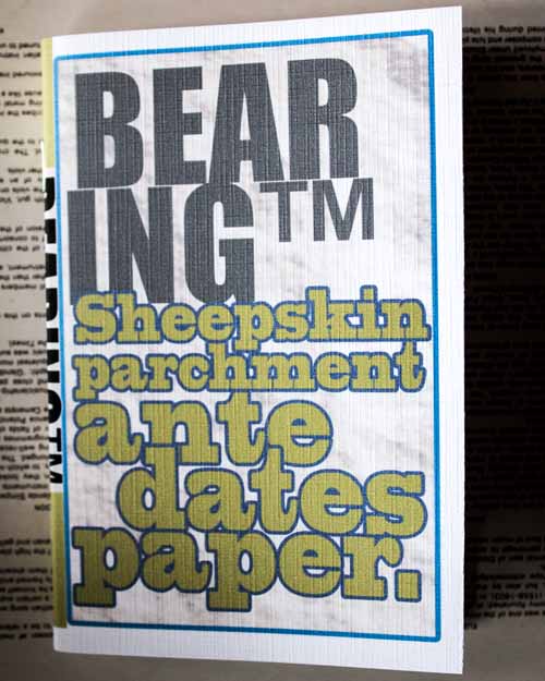 CLASSIC CL-BP4. Before the Paper Collection.  Bearing™ Classic Notebook.