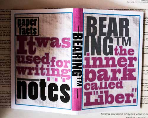 CLASSIC CL-BP3. Before the Paper Collection.  Bearing™ Classic Notebook.