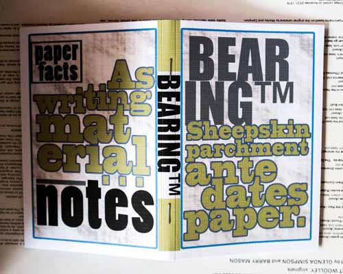 CLASSIC CL-BP4. Before the Paper Collection.  Bearing™ Classic Notebook.