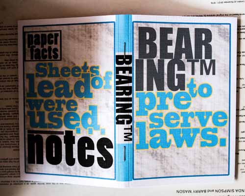 CLASSIC CL-BP5. Before the Paper Collection.  Bearing™ Classic Notebook.