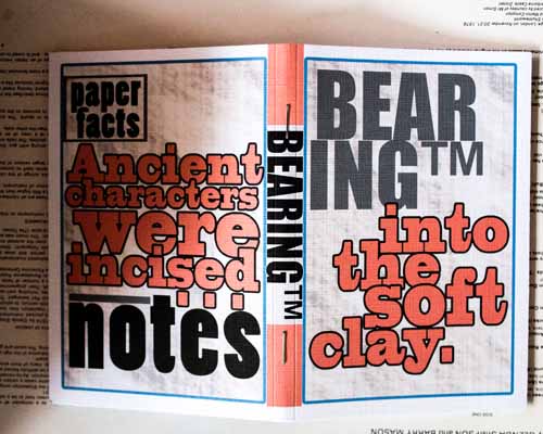 CLASSIC CL-BP7. Before the Paper Collection.  Bearing™ Classic Notebook.