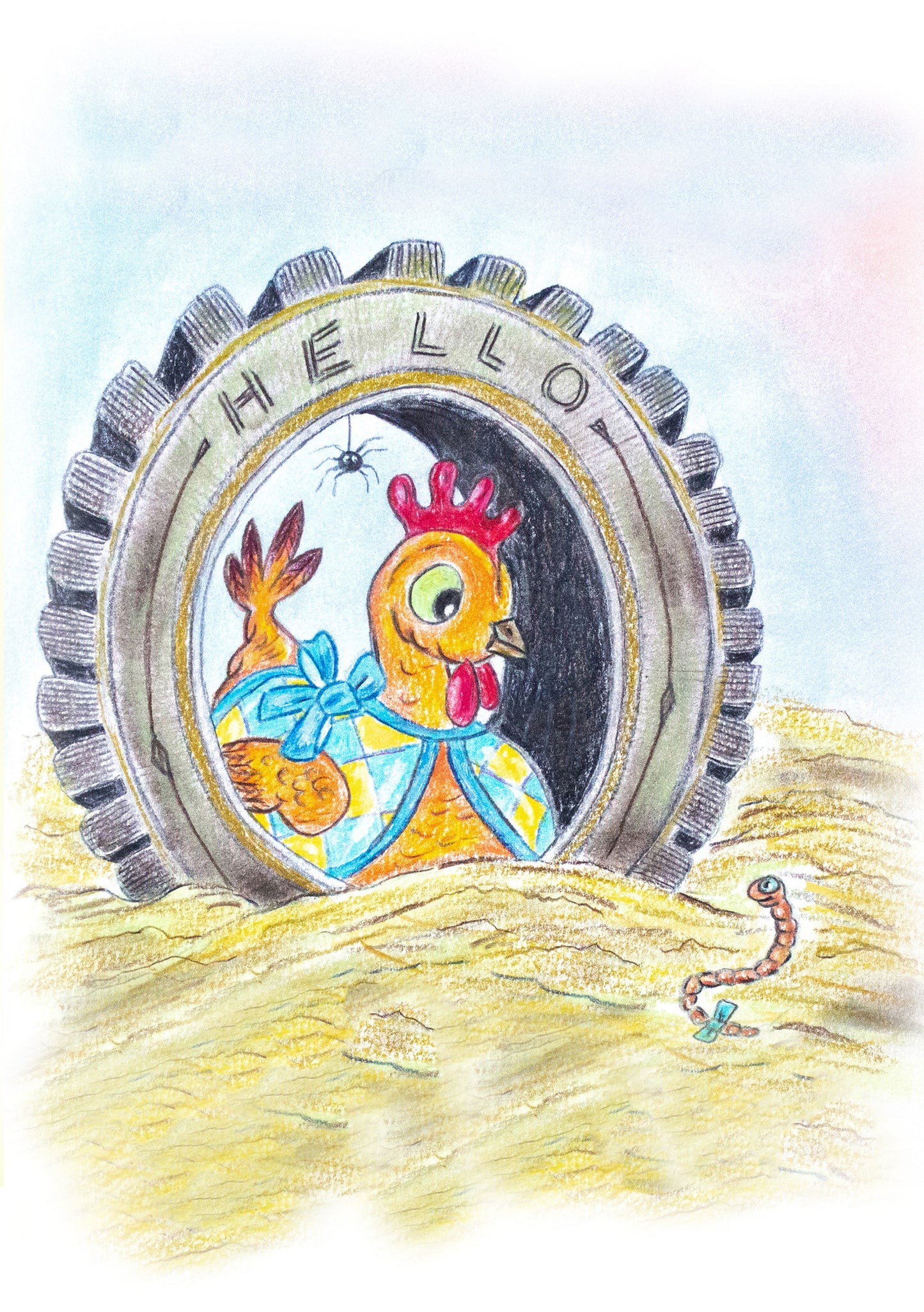 STAGED JCH14. Judi Castille. Bearing™ Staged Notebook.