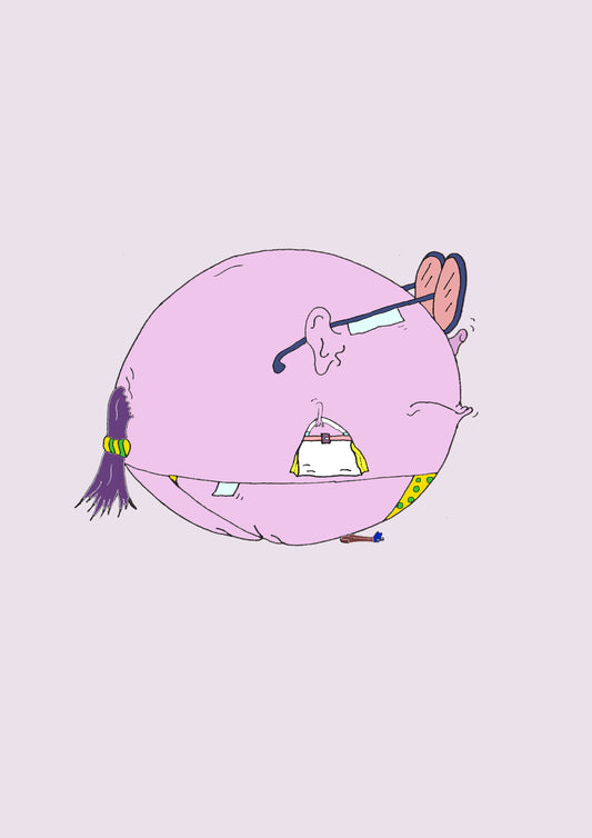 RUNDER MODEJUNGE. Drucken. Offene Ausgabe. Illustration. (Ref.Og. SOR036V01. Erste Zeichnungen. Stift auf Papier)