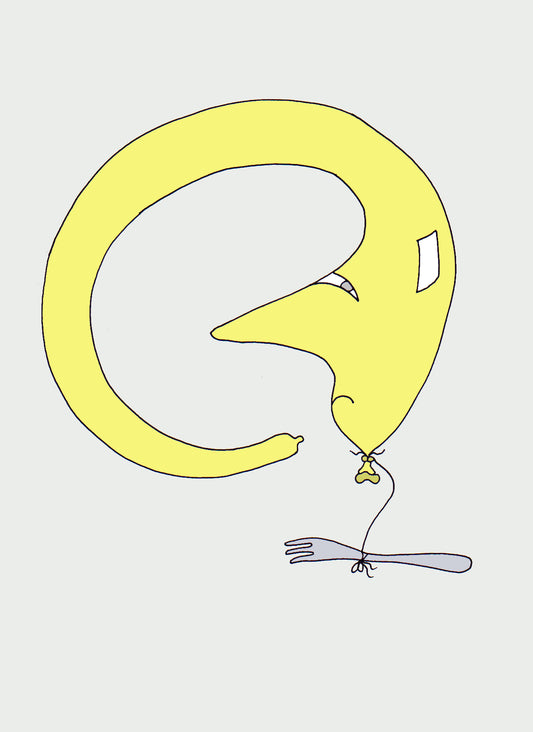 BALLON FURKY. Imprimer. Édition ouverte. Illustration. (Réf.Og. SOR059V01. Premiers dessins. Stylo sur papier)