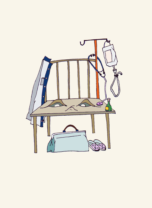 DR. CHAISE. Imprimer. Édition ouverte. Illustration. (Réf.Og. SOR079V01. Premiers dessins. Stylo sur papier)