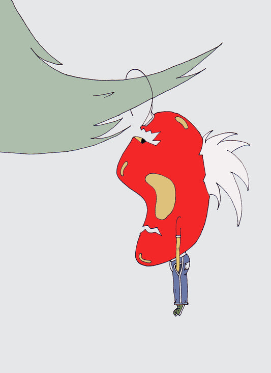 GLOBE HOMME. Imprimer. Édition ouverte. Illustration. (Réf.Og. SOR086V01. Premiers dessins. Stylo sur papier)