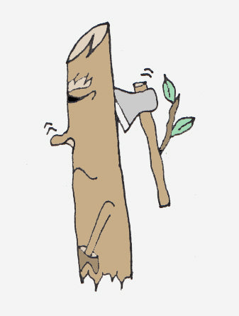 LOG-MANN. Offene Ausgabe. Illustration. (Ref.Og. SOR097V01. Erste Zeichnungen. Stift auf Papier)