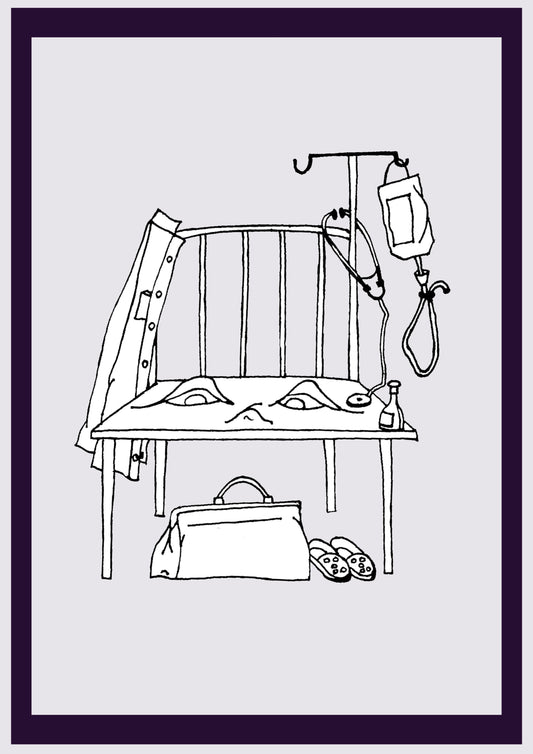 DR. CHAISE. Imprimer. Édition ouverte. Premiers dessins de l'artiste. Redimensionné numériquement. (Réf.Og. SOR079V01. Premiers dessins. Stylo sur papier)