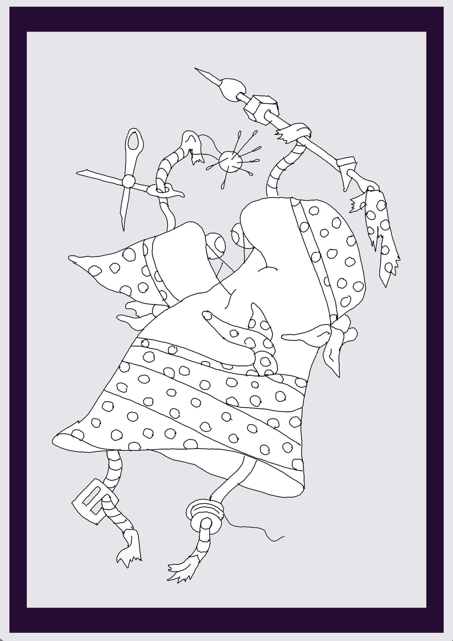 STOFFGEIST. Drucken. Offene Ausgabe. Erste Zeichnungen des Künstlers. Digital verkleinert. (Ref.Og. SOR082V01. Erste Zeichnungen. Stift auf Papier)