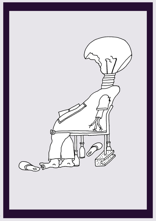 GESUNDHEITSSTAND. Drucken. Offene Ausgabe. Erste Zeichnungen des Künstlers. Digital verkleinert. (Ref.Og. SOR090V01. Erste Zeichnungen. Stift auf Papier)