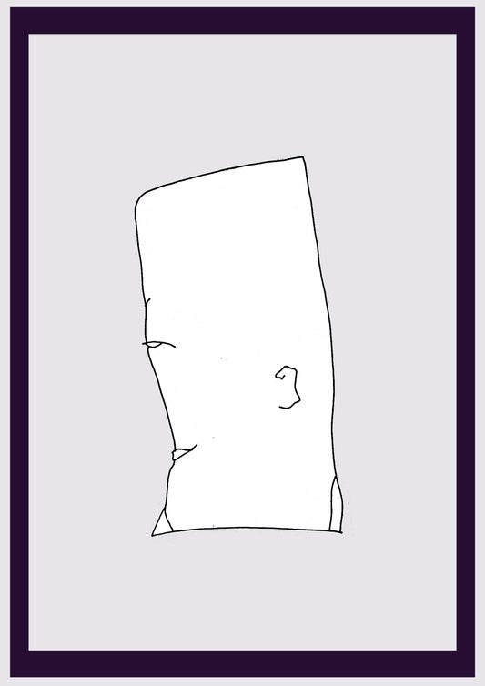 M. FOLD. Imprimer. Édition ouverte. Premiers dessins de l'artiste. Redimensionné numériquement. (Réf.Og. SOR106V01. Premiers dessins. Stylo sur papier)