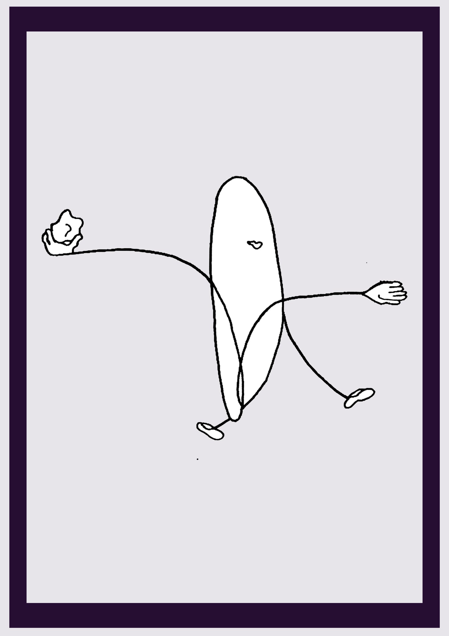 PAPER CLIP. Print. Open edition. Artist's first drawings. Digitally resized. (Ref.Og. SOR111V01. First Drawings. Pen-on-paper)