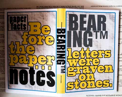 CLASSIC CL-BP1. Before the Paper Collection.  Bearing™ Classic Notebook.