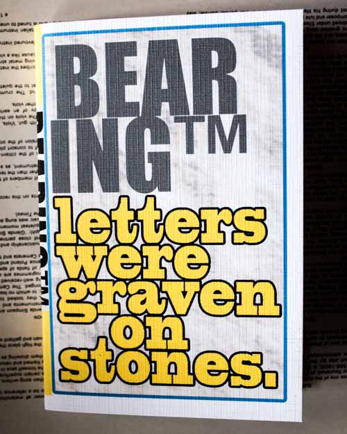 CLASSIC CL-BP1. Before the Paper Collection.  Bearing™ Classic Notebook.